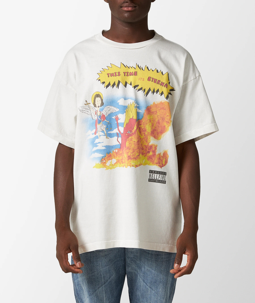 White SAINT Mxxxxxx Time Is Eternal T-Shirt